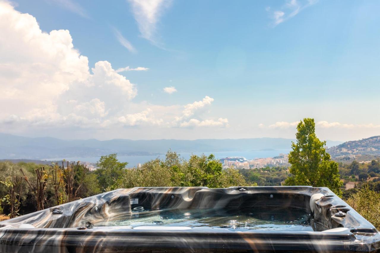 Casa Lc Chambre2 Vue Mer Jacuzzi Ajaccio  Exterior foto